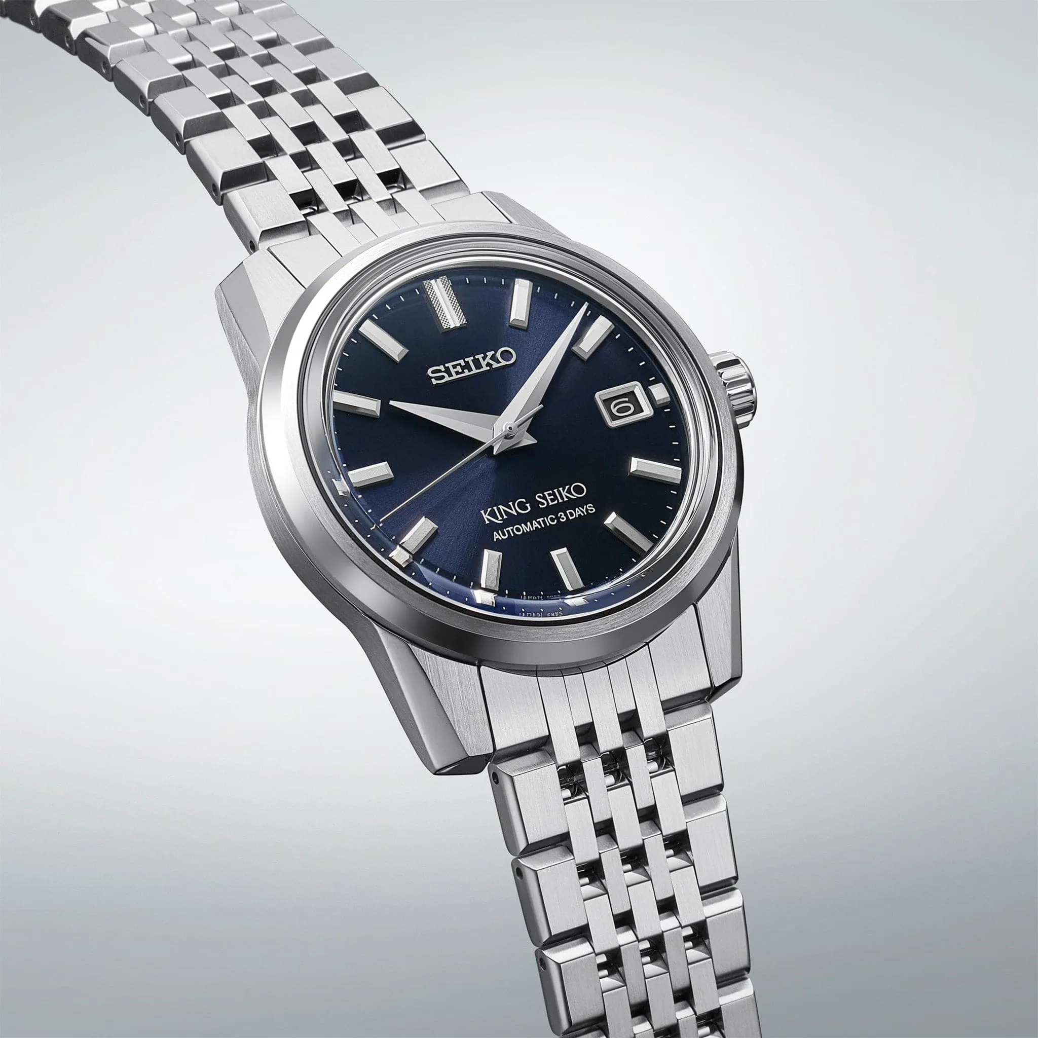 Seiko SPB371 King Seiko Blue Dial Automatic Watch