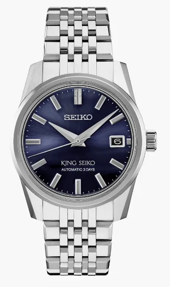 Seiko SPB371 King Seiko Blue Dial Automatic Watch