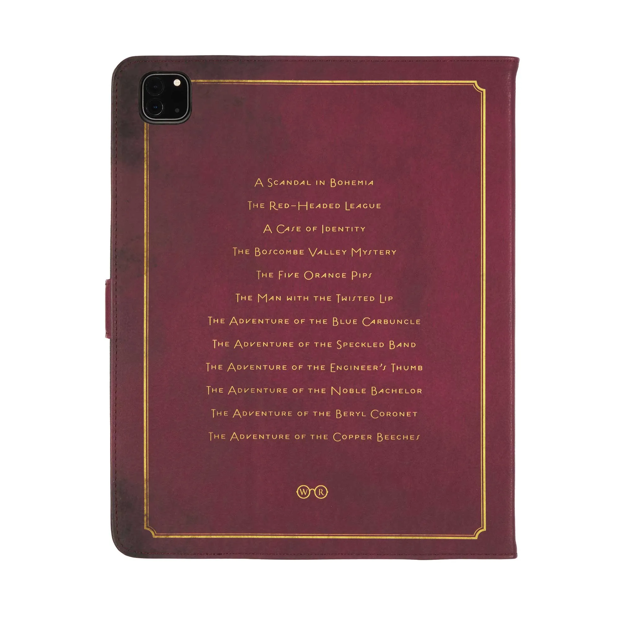 Sherlock Holmes Book iPad Case