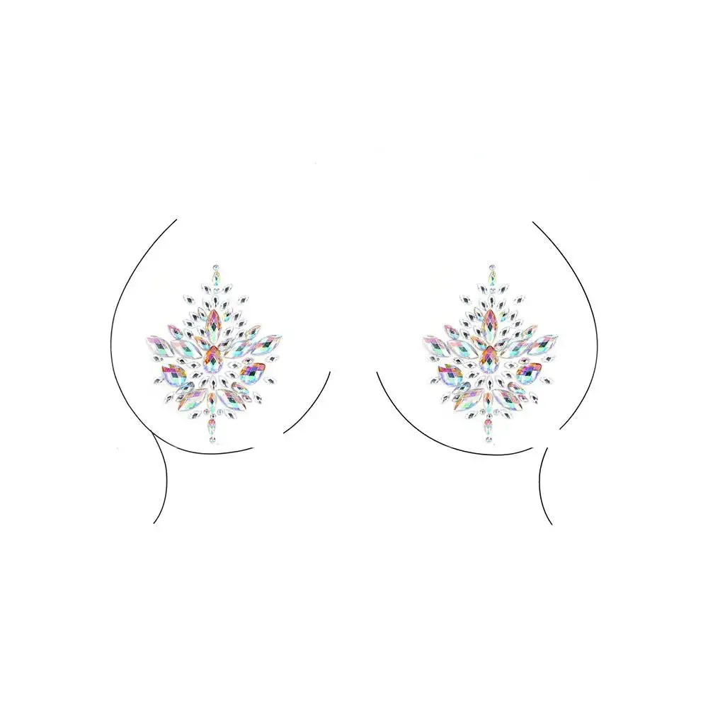 Shots Kinky Dazzling Nipple Bling Jewel Sticker