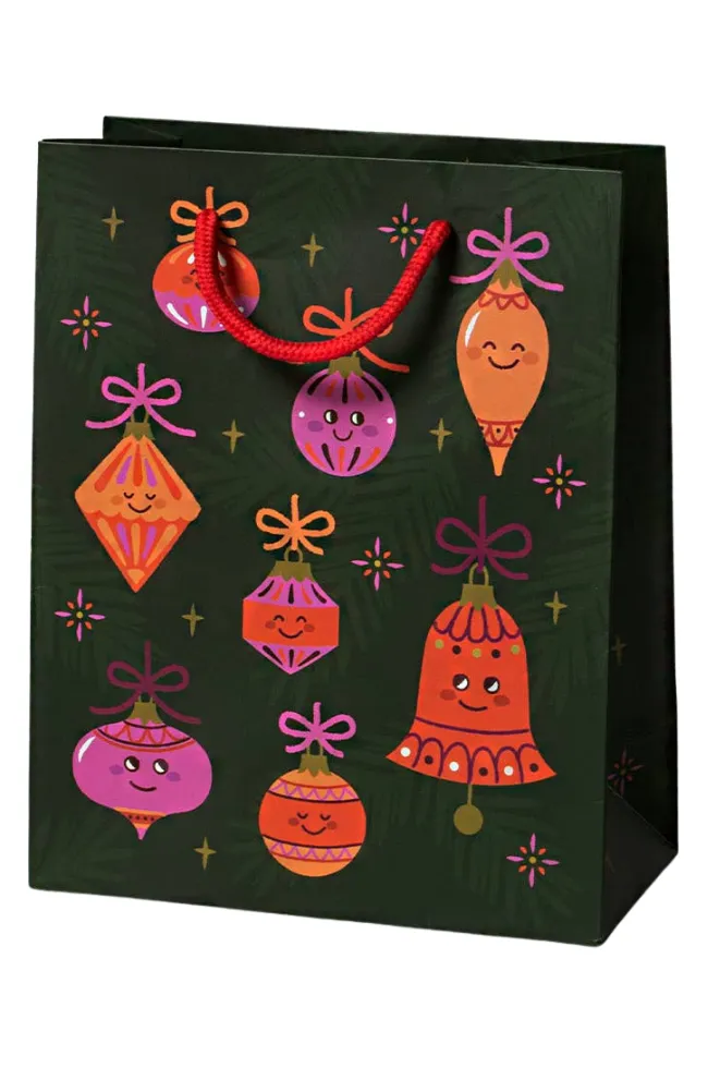 Smiling Ornaments Gift Bag