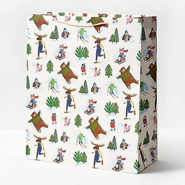 Snow Critters Large Gift Bag