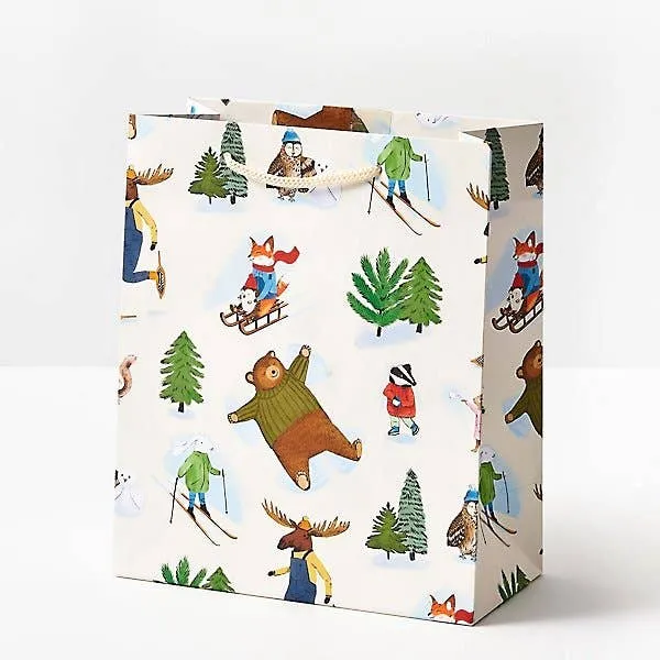 Snow Critters Large Gift Bag