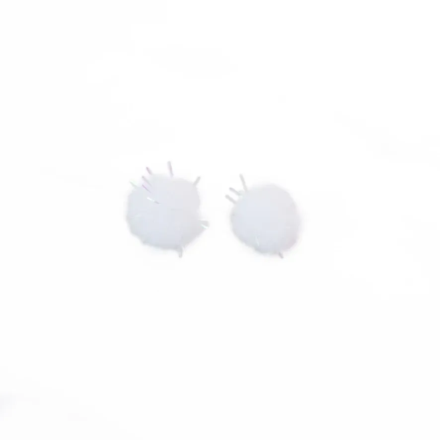 Snowball Stud Earrings