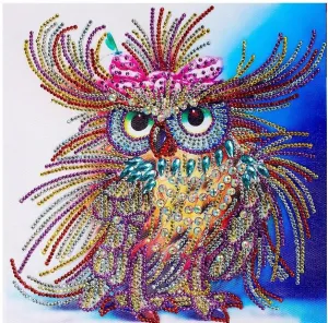 Special Diamonds Owl Painting Kit