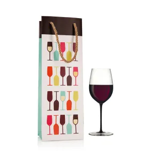 Spot red wine gift bag custom