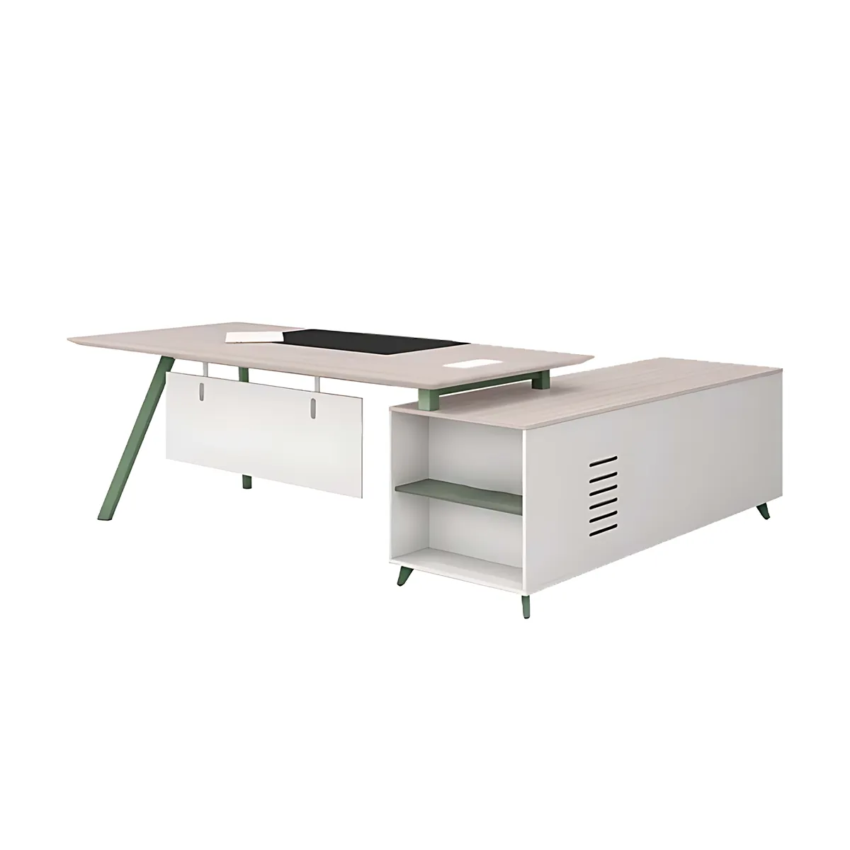 Stylish High-End Executive Desk and Minimalist Leadership Table