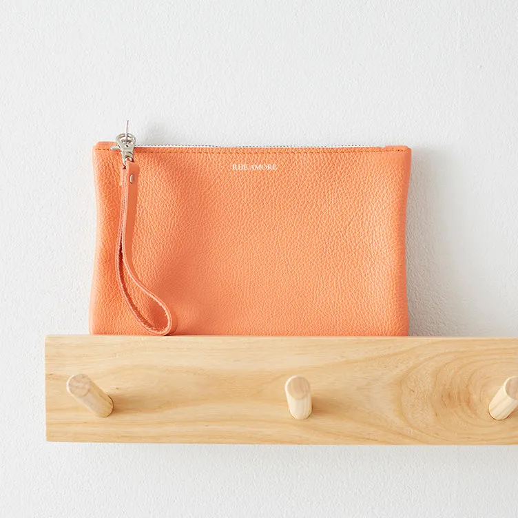 Tangerine Clutch Bag