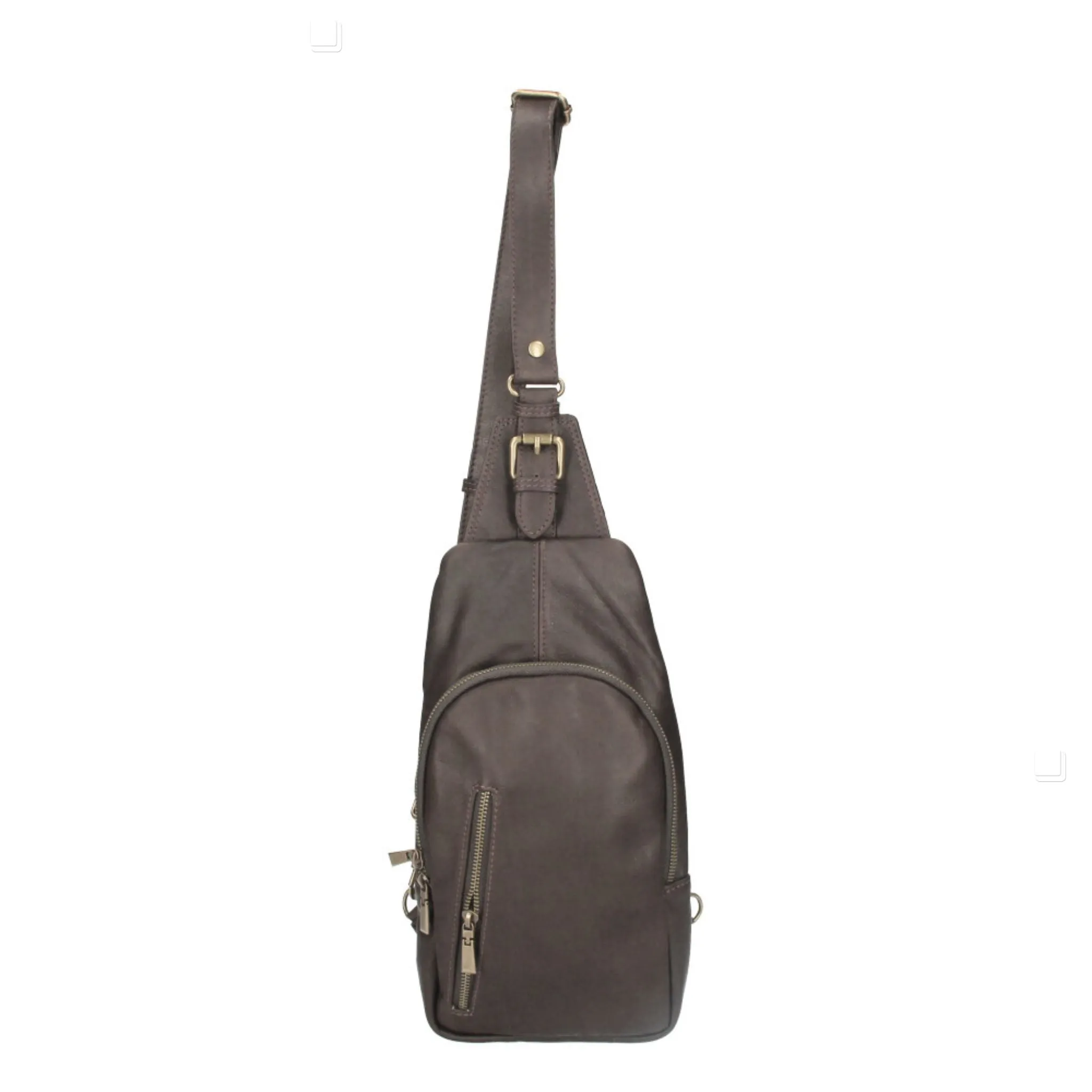 The Utility Leather Cross Body Bag