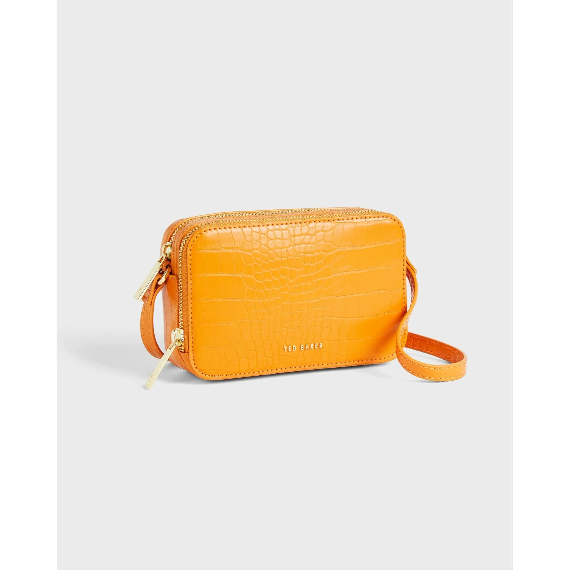 Women Stina-Double Zip Mini Camera Bag - Orange